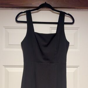 Elegant Black Sleeveless Dress